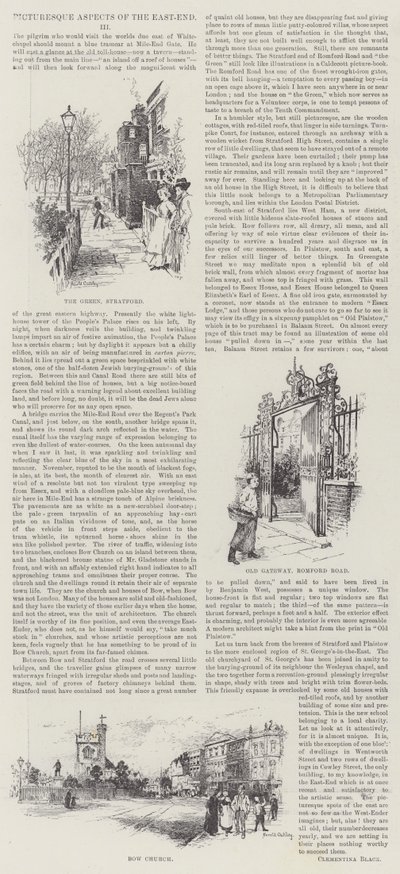Pittoreske Aspecten van de East-End III door Harold Oakley